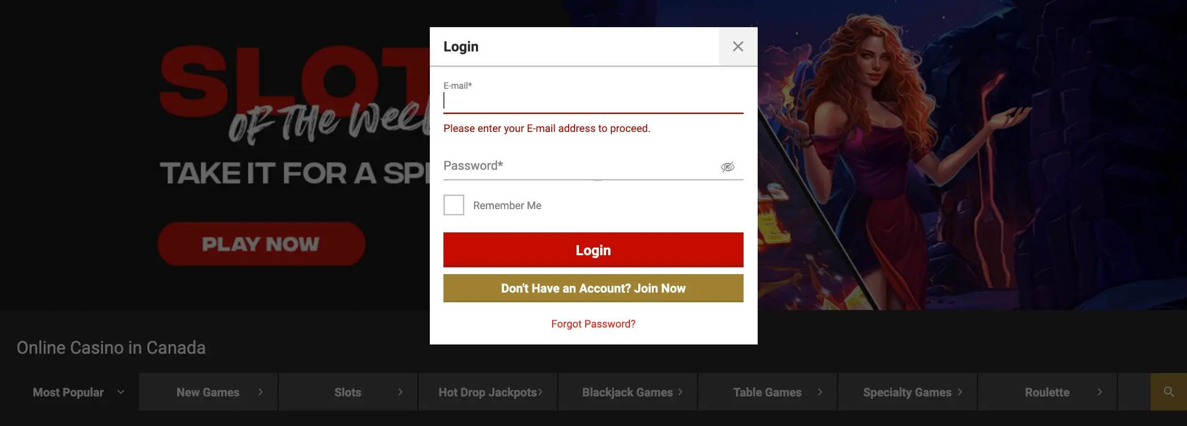 bodog canada login